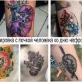 Татуировка с почкой человека ко дню нефролога - информация про особенности и фото примеры рисунков татуировки