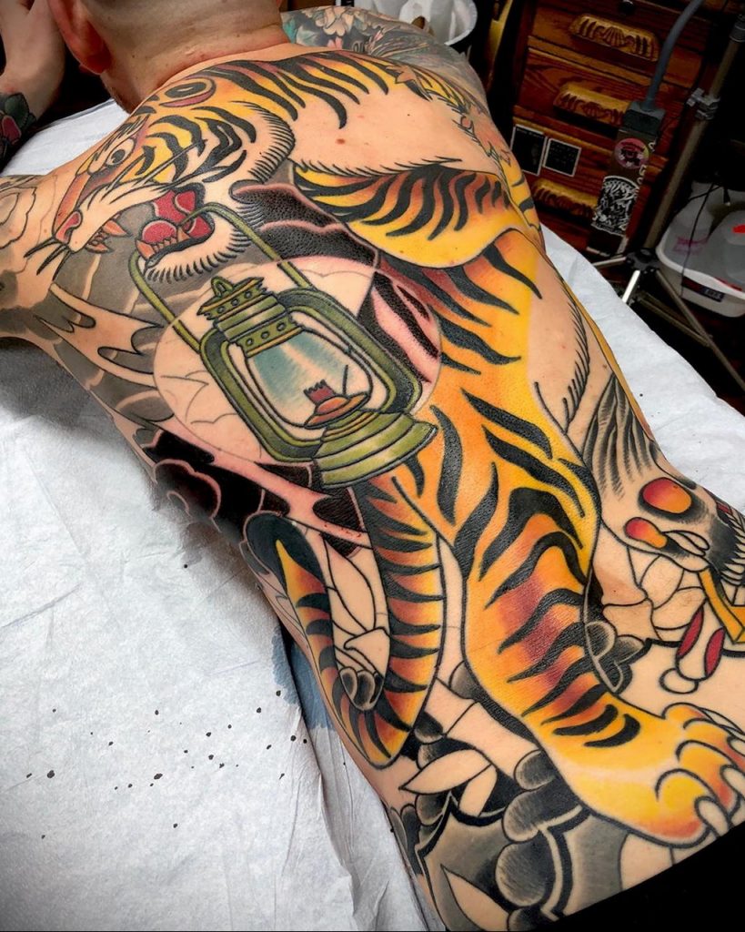Фото примеры татуировок с тигром от 11.03.2020 – фото для tatufoto.com 12