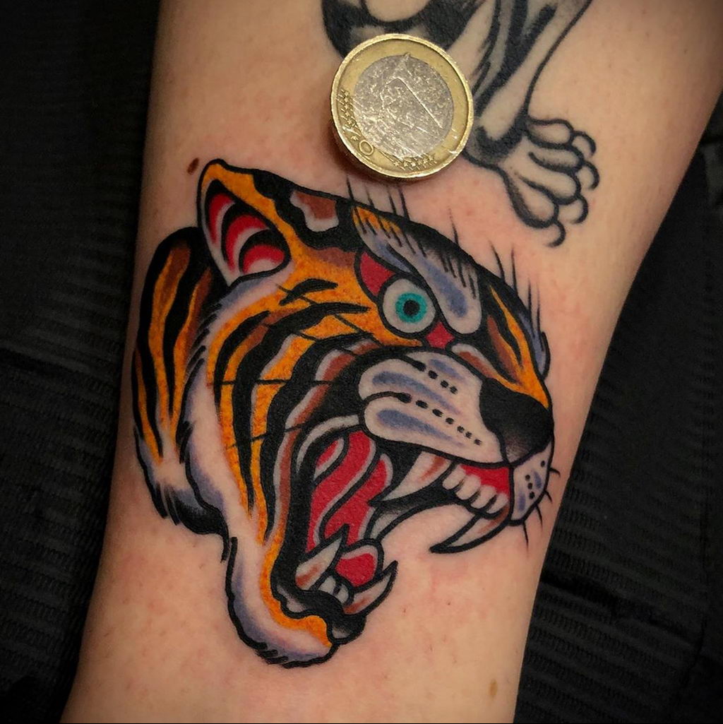 Фото примеры татуировок с тигром от 11.03.2020 – фото для tatufoto.com 3