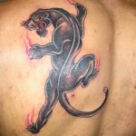 Фото рисунка тату оскал пантеры 05.02.2020 №065 -panther grin tattoo- tatufoto.com