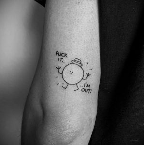 Фото смешной татуировки 24.03.2020 №095 -funny tattoos- tatufoto.com