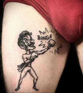 Фото смешной татуировки 24.03.2020 №099 -funny tattoos- tatufoto.com