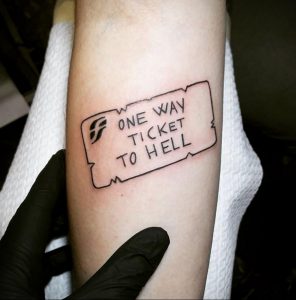 Фото смешной татуировки 24.03.2020 №100 -funny tattoos- tatufoto.com
