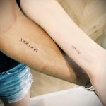 Фото тату дата на руке 07.02.2020 №124 -date tattoo on hand- tatufoto.com