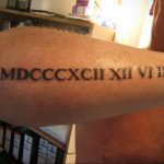 Фото тату дата на руке 07.02.2020 №166 -date tattoo on hand- tatufoto.com