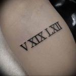 Фото тату дата на руке 07.02.2020 №212 -date tattoo on hand- tatufoto.com