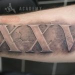 Фото тату дата на руке 07.02.2020 №229 -date tattoo on hand- tatufoto.com