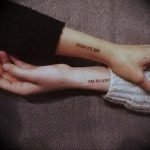 Фото тату дата на руке 07.02.2020 №232 -date tattoo on hand- tatufoto.com