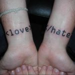 Фото тату про любовь 03.02.2020 №112 -love tattoo- tatufoto.com