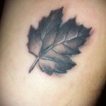 Фото тату про любовь Кленовый Лист 03.02.2020 №108 -maple leaf tattoo- tatufoto.com