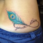 Фото тату про любовь рисунок Бесконечность 03.02.2020 №086 -heart tattoo- tatufoto.com
