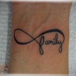 Фото тату про любовь рисунок Бесконечность 03.02.2020 №144 -heart tattoo- tatufoto.com