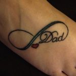 Фото тату про любовь рисунок Бесконечность 03.02.2020 №245 -heart tattoo- tatufoto.com