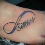 Фото тату про любовь рисунок Бесконечность 03.02.2020 №266 -heart tattoo- tatufoto.com