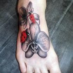 Фото тату про любовь рисунок Божья Коровка 03.02.2020 №163 -ladybug- tatufoto.com