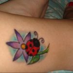 Фото тату про любовь рисунок Божья Коровка 03.02.2020 №222 -ladybug- tatufoto.com