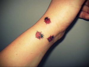 Фото тату про любовь рисунок Божья Коровка 03.02.2020 №232 -ladybug- tatufoto.com