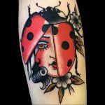 Фото тату про любовь рисунок Божья Коровка 03.02.2020 №262 -ladybug- tatufoto.com