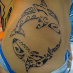 Фото тату про любовь рисунок Дельфин 03.02.2020 №195 -dolphin tattoo- tatufoto.com