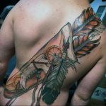 Фото тату про любовь рисунок Перо 03.02.2020 №113 -tattoo feather- tatufoto.com