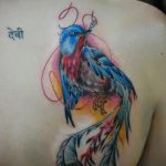 Фото тату про любовь рисунок Птица 03.02.2020 №073 -bird tattoo- tatufoto.com