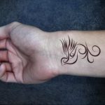 Фото тату про любовь рисунок Птица 03.02.2020 №159 -bird tattoo- tatufoto.com
