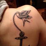 Фото тату про любовь рисунок Птица 03.02.2020 №174 -bird tattoo- tatufoto.com