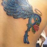 Фото тату про любовь рисунок Птица 03.02.2020 №196 -bird tattoo- tatufoto.com
