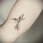 Фото тату про любовь рисунок Птица 03.02.2020 №202 -bird tattoo- tatufoto.com