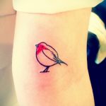 Фото тату про любовь рисунок Птица 03.02.2020 №229 -bird tattoo- tatufoto.com