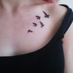 Фото тату про любовь рисунок Птица 03.02.2020 №246 -bird tattoo- tatufoto.com