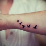 Фото тату про любовь рисунок Птица 03.02.2020 №401 -bird tattoo- tatufoto.com