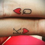 Фото тату про любовь рисунок Сердце 03.02.2020 №018 -heart tattoo- tatufoto.com