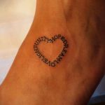 Фото тату про любовь рисунок Сердце 03.02.2020 №129 -heart tattoo- tatufoto.com