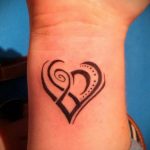 Фото тату про любовь рисунок Сердце 03.02.2020 №137 -heart tattoo- tatufoto.com