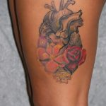 Фото тату про любовь рисунок Сердце 03.02.2020 №208 -heart tattoo- tatufoto.com