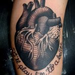Фото тату про любовь рисунок Сердце 03.02.2020 №222 -heart tattoo- tatufoto.com