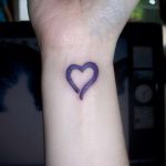 Фото тату про любовь рисунок Сердце 03.02.2020 №266 -heart tattoo- tatufoto.com
