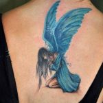 Фото тату про любовь рисунок ангела 03.02.2020 №167 -angel tattoo- tatufoto.com