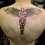 Фото тату про любовь рисунок ангела 03.02.2020 №189 -angel tattoo- tatufoto.com