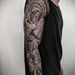 Фото тату про любовь рисунок ангела 03.02.2020 №218 -angel tattoo- tatufoto.com