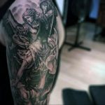 Фото тату про любовь рисунок ангела 03.02.2020 №250 -angel tattoo- tatufoto.com