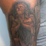 Фото тату про любовь рисунок ангела 03.02.2020 №293 -angel tattoo- tatufoto.com