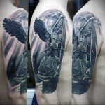 Фото тату про любовь рисунок ангела 03.02.2020 №331 -angel tattoo- tatufoto.com