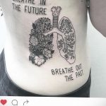 Фото татуировки с легкими человека 23.03.2020 №003 -lung tattoos- tatufoto.com
