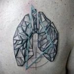 Фото татуировки с легкими человека 23.03.2020 №032 -lung tattoos- tatufoto.com