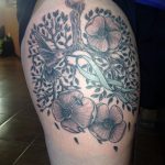 Фото татуировки с легкими человека 23.03.2020 №040 -lung tattoos- tatufoto.com