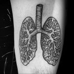 Фото татуировки с легкими человека 23.03.2020 №062 -lung tattoos- tatufoto.com