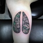 Фото татуировки с легкими человека 23.03.2020 №064 -lung tattoos- tatufoto.com