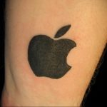 Фото татуировки с логотипом 15.03.2020 №049 -tattoo logo- tatufoto.com